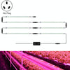 LED Plant Lamp Household Full Spectral Filling Hard Lamp Strip, Style: 30cm 7 Head(Pink Light AU Plug)