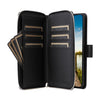 For Samsung Galaxy A26 Nine-card Slots Zipper Wallet Bag Leather Phone Case(Black)