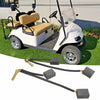 2pcs /Set For Club Car / EZGO Golf Cart 3.3 Motor Carbon Brushes, Specification: Carbon Brush Contains Hardware Bag