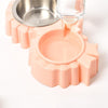 Automatic Pet Feeder & Waterer - Pink - Cat & Dog