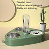 Automatic Pet Water Bowl, 500ml, Small, Mint Green - Cat & Dog