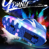 786 LED Light Ultra Light Rechargeable Double Wheel Roller Skating Shoes Sport Shoes, Size : 38(Pink)