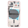 iPhone 13 Pink Battery Back Cover with Keys, Card Tray & Wireless Charging