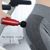 Fascia Massager Mini Electric Muscle Massager Portable Fitness Muscle Relaxing Massager Button(Space Gray)
