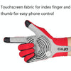 GIYO S-02 Bike Riding Long-finger Gloves, Size:XXL(Light Blue)
