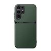 For Samsung Galaxy S25 Ultra 5G Litchi Leather Magnetic Full Coverage Shockproof Phone Case(Green)