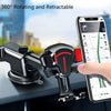 Car Phone Holder Air Outlet Car Navigation Bracket Instrument Panel Bracket, Style:Air Outlet(Black)