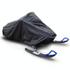 Outdoor Snowmobile Waterproof And Dustproof Cover UV Protection Winter Motorcycle Cover, Size: 368x130x121cm(Silver)