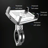 Kewig M7 Bicycle 4 Claws Aluminum Navigational Bracket Outdoor Cycling Cell Phone Holder(Black)
