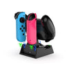 Game Console Handle Stand Charger For Nintendo Switch/Switch Oled/Switch Lite(Black)