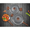Yetele Maifan Stone Non-Fume Non-Stick Frying Pan Suitable for Induction Cooker Gas Range(26cm Saucepan)