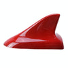 A-886 Car Auto Shark Fin Dome Antenna Decoration for Honda Buick Nissan Hyundai Toyota Volkswagen Mazda(Red)
