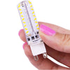 G9 3.5W 200-230LM Corn Light Bulb,  72 LED SMD 3014, Adjustable Brightness, AC 110V(Warm White)