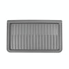For Tesla Model Y 2021-2023 TPE Storage Organizer Under Car Seat, Style:with Cover(Grey)