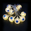 Warm White 1.5m 10LEDs LED Halloween Cartoon Atmosphere Decorative Light String(Double-sided Eyeball)