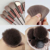 13-in-1 Soft Fluffy Make Up Brush Set Foundation Blush Powder Eyeshadow Brush(Duck Yellow)