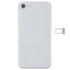 iPhone 8 Battery Cover Assembly w/Side Keys, Speaker, Vibrator - Silver