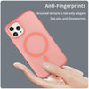 For iPhone 11 Pro MagSafe Frosted Translucent TPU + PC Full Coverage Phone Case(Red)