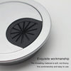 10 PCS Desk Computer Desktop Plastic Round Threading Box Hole Cover, Hole Diameter: 50mm