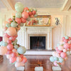 Round Balloon Arch Kit  Adjustable Arch Frame with Base Party Column Stand Set, Size: 2m