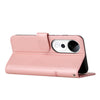 For vivo V40 / V40 Pro / T3 Ultra Stitching Calf Texture Buckle Leather Phone Case(Pink)