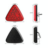 Bicycle / Mountain Bike X Style Triangle Pilot Light LED Tail Light (Red)