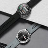 CF85 1.32 inch Silicone Watchband Color Screen Smart Watch(Silver)