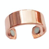 Personality Ring Magnetic Health Ring Creative Jewelry Open Ring(Embossed rose gold)