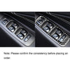 Car Carbon Fiber Window Lift B Decorative Sticker for Volvo XC90 2008-2014, Right Drive