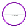 Car Auto Steering Wheel Ring Cover Trim Sticker Decoration for Audi A4L / A3 / A5 2017-2019(Purple)
