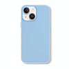 For iPhone 15 Skin Feeling Jelly Series TPU + PC Full Coverage Phone Case(Blue)