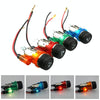 Car 10A 12V European Standard Cigarette Lighter Full Assembly with Light (Orange)