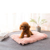 Plush Pink Pet Bed XL (70x100cm) - Warm Dog & Cat Mat