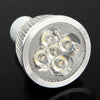 GU10 5W  LED Spotlight Lamp Bulb, 5 LED, Adjustable Brightness, Warm White White, AC 220V