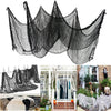 76 x 183cm Halloween Gauze Roving Polyester Cotton Haunted House DIY Decorative Gauze(White)