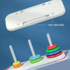 Qiyi Tower of Hanoi Puzzle Geometric Stacker Kids Developmental Toy,Style: 8 Layers