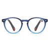 Retro Flexible Durable Portability HD Presbyopic Glasses +300(Graduate Blue)