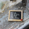 Doll House Miniature Accessories Wooden Blackboard Model Toy