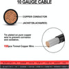 Dual Positive / Negative ATC Style Fuse Holder 10AWG Wire with Ring Terminals & 4 Connectors