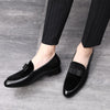 Bowknot Wedding Dress Male Flats Gentlemen Casual Shoes, Shoe Size:39(Black)