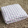 Soft Flannel Pet Blanket, Rose Red, Large (100x80cm) - Dog & Cat