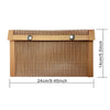 Barbecue Heat Resistant Non-stick Grilling Mesh BBQ Baking Bag, Size: 24 x 14cm (Copper)
