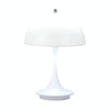 USB Charging Mushroom Desk Lamp Touch Eye Protection Bedroom Bedside Lamp(White)