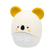 Cartoon Animal LED Smart Alarm Clock Bedside Mini Sleeping Lamp(Kaura Bear)