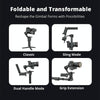 MOZA AirCross 3 Professional 3 Axis Handheld Anti-shake Gimbal Stabilizer for DSLR Camera, Load: 3.2kg, with Handbag (Black)