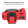 For Canon EOS R100 Glossy Soft Silicone Protective Case(Red)