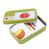 Graph Match Game Early Educational Montessori Toys Puzzle Card Cartoon Vehicle Animal Fruit Pair Matching Game