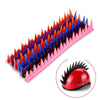 2 PCS BSDDP Motorcycle Helmet Decorative Cockscomb Silicone Sticker(Pink)