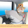 Cartoon Adjustable Safety Seat Car Back Interior Mirror Headrest Rear Facing Mirrors Monitor(Bear)