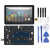 Kindle Fire HD 8 Plus/HD 8 2020/Kids (10th Gen) Black LCD Screen & Digitizer with Frame